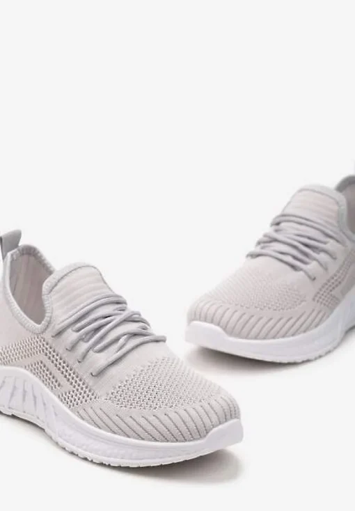 Szare Buty Sportowe Bemostom