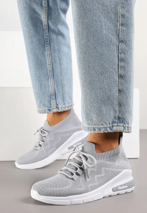 Szare Buty Sportowe Philone