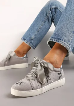 Szare Sneakersy Turn To Left