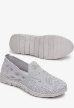 Szare Tenisówki Pasquier