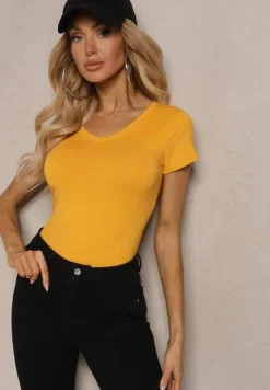 Żółty T-shirt Mirasura