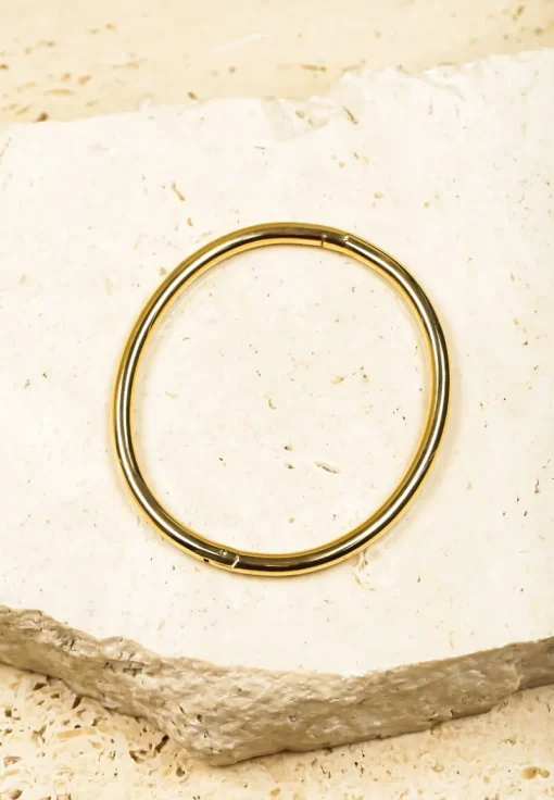 Złota Bransoletka Typu Bangle Talazi